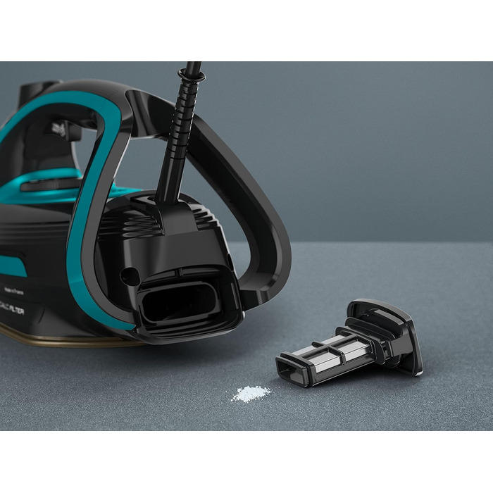 Парова праска Tefal FV8066 Puregliss 280 г/хв. посилення подачі пари вертикальна подача пари XL отвір для заливання води стійка по