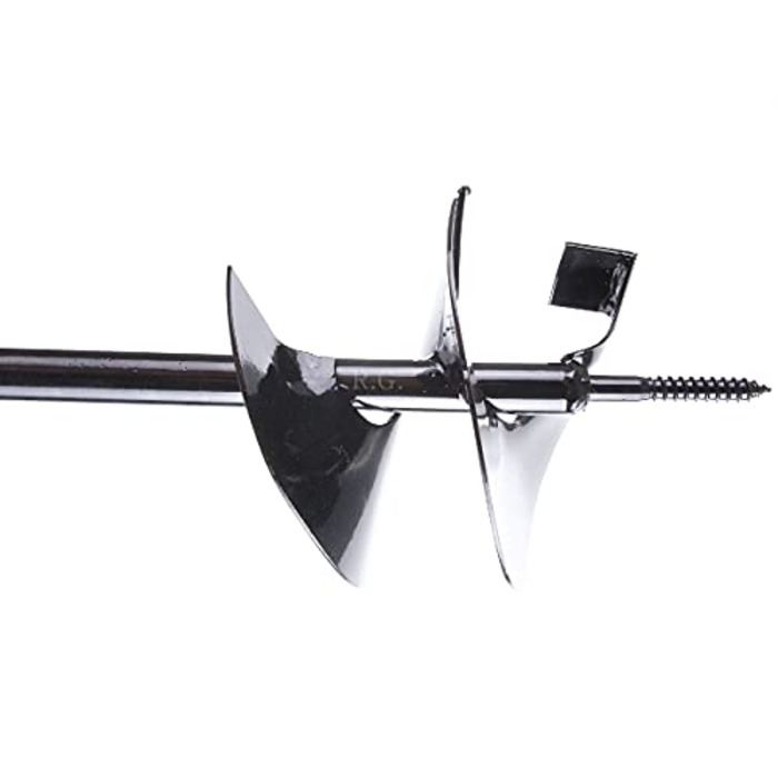 Ручний бурильник для землі, бур для ям, садовий бур 17 см