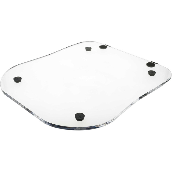 Розсувна дошка vhbw, сумісна з кухонним комбайном Kenwood Cooking Chef XL - Акрилове скло, 34,2 x 29 см