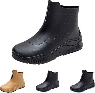 Гумові чоботи для чоловіків та жінок, водне взуття, пари, відповідні верхи, гумове взуття, повсякденне, модне, для активного відпочинку, роботи, риболовлі, миття автомобіля, кухні, не бахіли, гумові чоботи, зимові чоботи, модне взуття