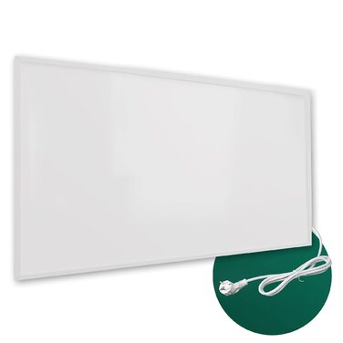 Інфрачервоний обігрівач Classic White 1200 Вт 10 років гарантії Зроблено в Німеччині Подвійний захист від перегріву 1200 Вт без термостата