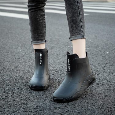 Гумові чоботи для чоловіків та жінок, водне взуття, пари, відповідні верхи, гумове взуття, повсякденне, модне, для активного відпочинку, роботи, риболовлі, миття автомобіля, кухні, не бахіли, гумові чоботи, зимові чоботи, модне взуття