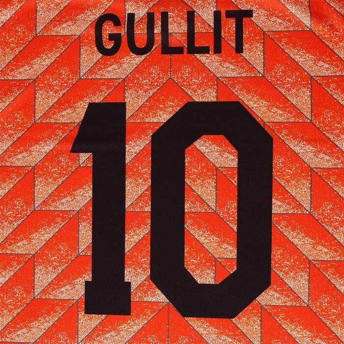 Футбольна майка EK 88 Gullit - Нідерланди - Помаранчева - Діти та дорослі - Хлопчики - Чоловіки - Спортивний одяг - Подарунки - Спортивні футболки - Спортивний одяг M