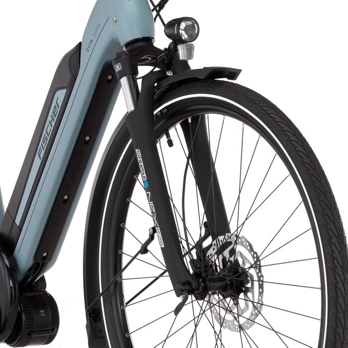 Електричний велосипед для чоловіків та жінок, розмір рами 43 см, 688 Втгод, двигун із середнім приводом 65 Нм, акумулятор 36 В 43 см - 688 Втгод CITA 2404, 2404 Active