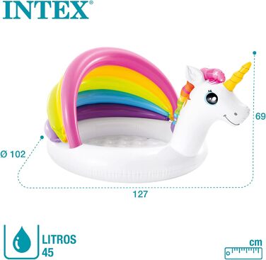 Дитячий басейн Intex Unicorn