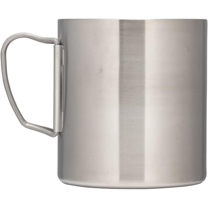 Вакуумна кружка Snow Peak з нержавіючої сталі з подвійними стінками, 450, срібляста, (1 упаковка)