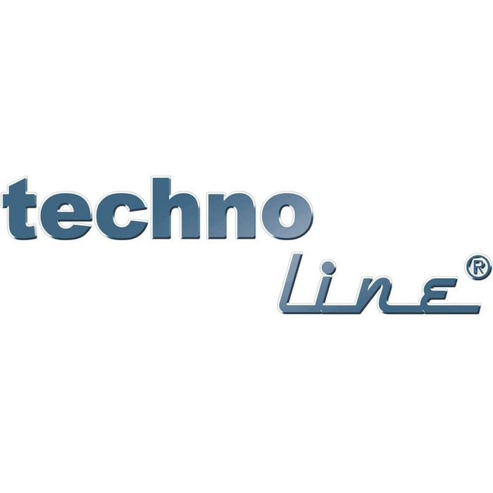 Кварцовий настінний годинник Techno Line WT 7050, 50см x 13см, чорний