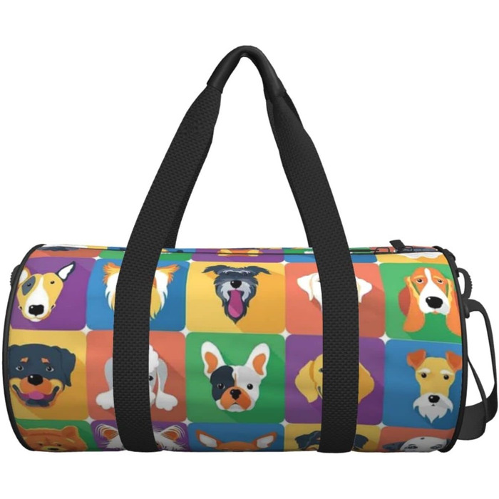 Дорожня сумка Милий песик, спортивна сумка для чоловіків та жінок, сумка-мішок для пляжу та спорту