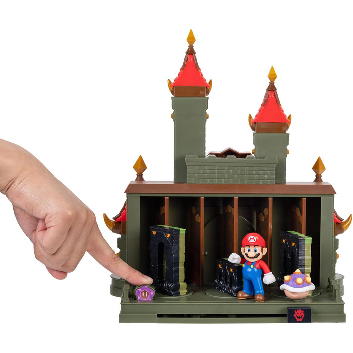 Ігровий набір Замок Баузера-молодшого Super Mario Bros. Wonder Deluxe