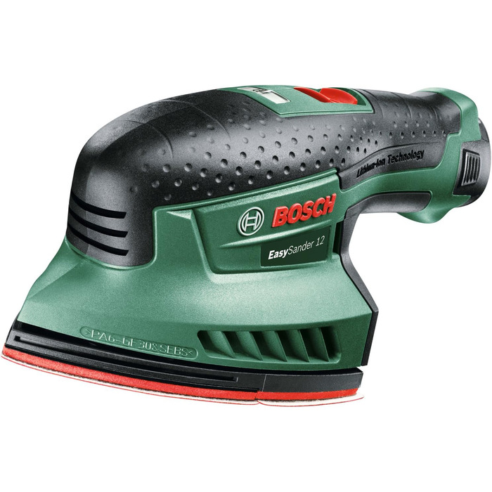 Акумуляторна багатофункціональна шліфувальна машина Bosch EasySander 12 (2 акумулятора, 12 вольт, у кейсі) EasySander 12 Set 2 аку