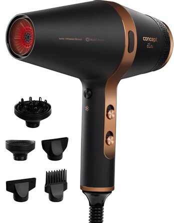 Фен CONCEPT VV6030 Elite з іонізацією та інфрачервоним підсиленням