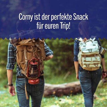 Вівсяний батончик Corny Haferkraft Crunch хрусткий з корисним вівсом та медом Велика упаковка 27x40 г Crunch Oats & Honey