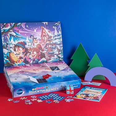 Адвент-календар Galileo Escape Game 2024 Clementoni, для дітей від 8 років