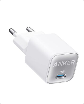 Зарядний пристрій Anker USB C GaN 30 Вт, зарядний пристрій 511 (Nano 3), швидкий зарядний пристрій PIQ 3.0 PPS, сумісний з iPhone