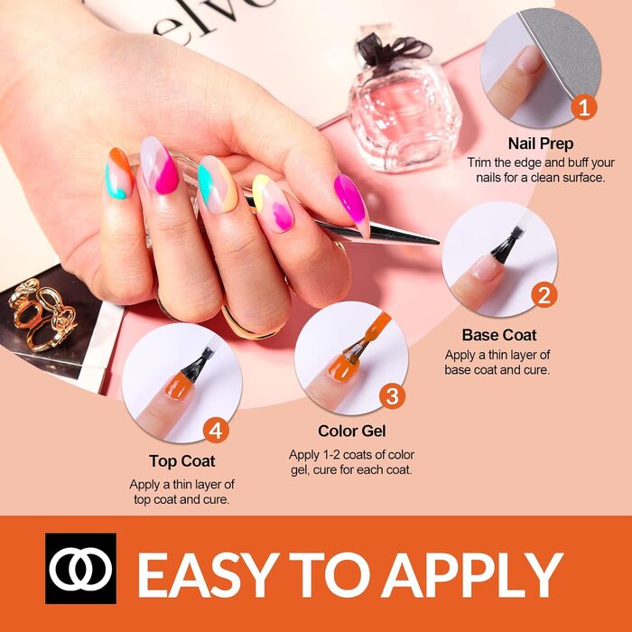 Набір гель-лаків Lagunamoon (25 елементів)