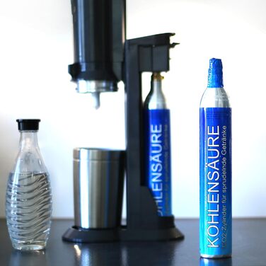 Балон з вуглекислим газом CO2 з наповненням 425 г для газованої води (2)