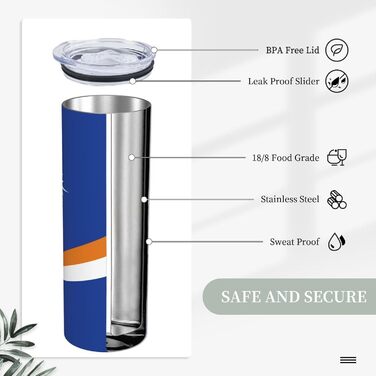 Кухоль з прямою трубочкою, дизайн прапор Маршаллових островів, дорожній кухоль з принтом, підходить для кемпінгу, офісу та дому, 590 мл