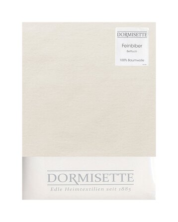 Фланелеве простирадло Dormisette на резинці 150x250 см Колір Натуральний