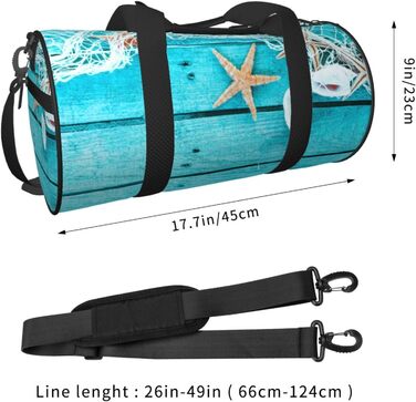 Спортивна сумка, дорожня сумка, пляжна палатка, морська колекція, вінтажний стиль, бохо-принт, сумка для ночівлі, чорний колір, універсальний розмір, сумка для подорожей