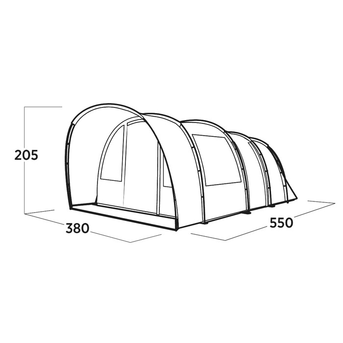 Намет шестимісний Easy Camp Skarvan 6 (120498)