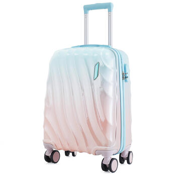 Валіза Semi Line 20' (S) Blue/Pink Cream Gradient (T5649-1)