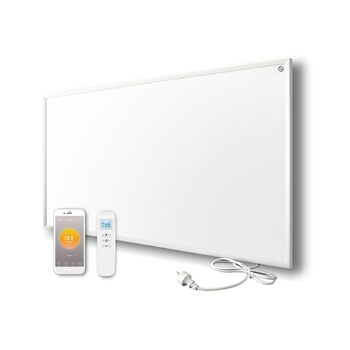 Інфрачервоний обігрівач Byecold з термостатом, 700 Вт, пульт дистанційного керування за допомогою застосунку, інфрачервоний настінний електричний обігрівач, енергозберігаюча настінна нагрівальна панель, енергозбереження, захист від перегріву