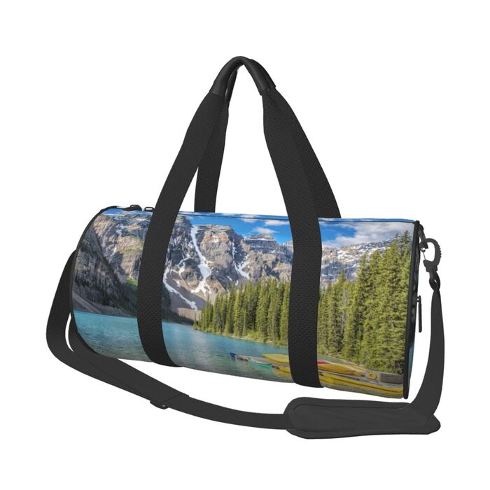 Спортивна сумка для подорожей Банф, чорна, універсальний розмір