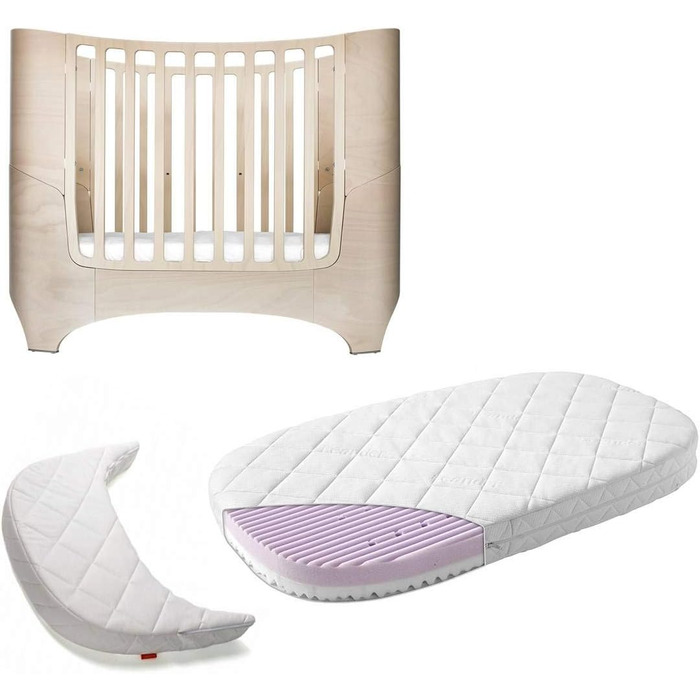 Дитяче ліжко Leander - побілене каркас балдахіна кольору побілене балдахін кольору білого