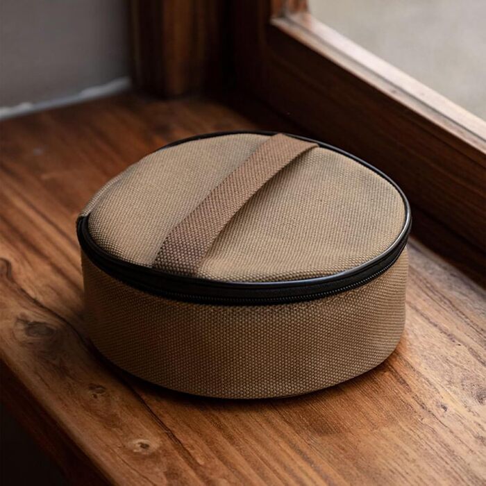 Набір посуду з нержавіючої сталі для кемпінгу Набір посуду для вулиці Термостійкі столові прибори з сумкою для зберігання Багаторазові для пікніків та походів