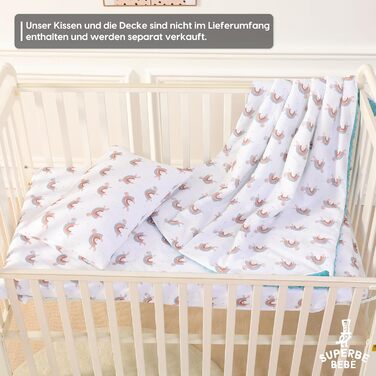 Бавовняна наволочка для дитячих подушок Розмір 40х60 см Висока якість, приємно м'яка і легка в догляді. З різним дизайном. Ідеальн