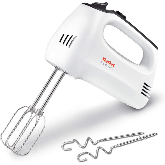 Ручний міксер Tefal HT310138, 300 Вт, 5 швидкостей