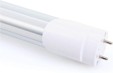 Набір з 2 світлодіодних трубок Showlite 60 см (люмінесцентна лампа 600 мм, T8 G13, 900 люменів, 4500 Кельвінів, денне світло білого кольору, потужність 10 Вт)