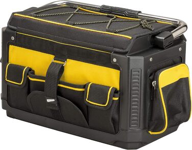 Футляр для інструментів Stanley FatMax (із захисним чохлом, 49 x 31 x 28 см, сумка з нейлону 600 ден, водонепроникний і ударостійкий, міцний футляр з багатьма внутрішніми кишенями) 1-79-213 1 Чорний / Жовтий