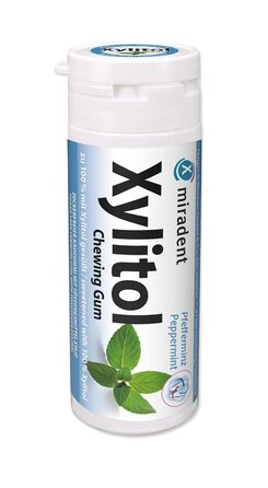 Жувальна гумка miradent Xylitol Dental Care м'ятний– 12 шт.
