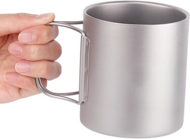 Набір туристичного спорядження, надлегка портативна чашка та тарілка зі Spork для їжі на свіжому повітрі, 450 мл та 800 мл для туристів-бюкейнрів