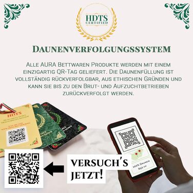 Розкішна 3-камерна подушка Aura 80 x 80 см, середня, зовнішній матеріал 90 високоякісний угорський пух I класу, внутрішній матеріал гусяче пір&39я, Oeko-Tex 100, ексклюзивний чохол зі 100 бавовни. Пухова подушка 80 x 80 середня