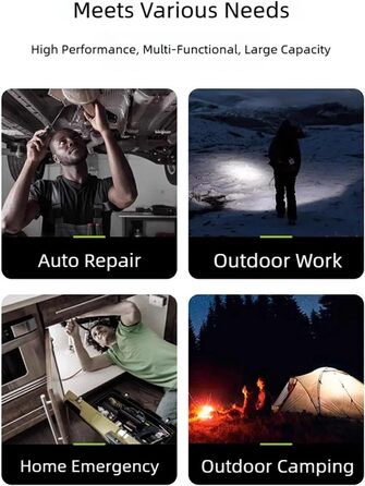 Портативний робочий ліхтарик, телескопічний ліхтарик, що перезаряджається, аварійний ліхтарик для ремонту автомобіля, кемпінгу, збирання кутів, гнучкий ліхтарик