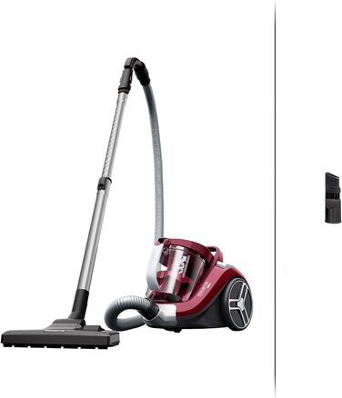 Безмішковий пилосос 900 Вт 3-ступенева система фільтрації місткість компактний радіус прибирання 8,80 м вкл. щілинну насадку 2-в-1