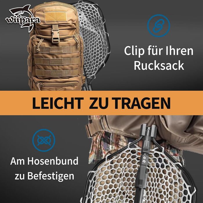 Телескопічний рибальський підсак, гумований рибальський сітка, складний підсак, сітка для ставка, сітка для коропа, рибальська сітка, гумова сітка для прісноводного/солоного риболовлі, рибальські аксесуари 120 см