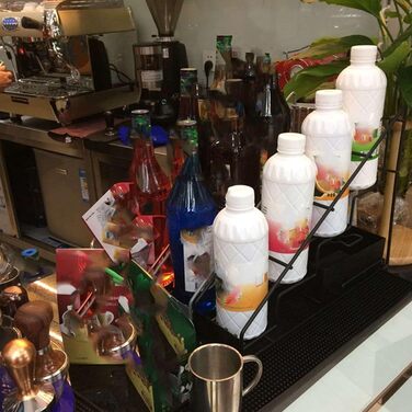 Триярусна підставка для спецій, шафа для спецій, багаторівневий кухонний органайзер для пляшок об&39ємом 750 мл та 1 л