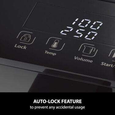 Турбо диспенсер для гарячої води, для приготування чаю, розчинної кави, дитячого харчування, резервуар для води ємністю 2,9 л, 7 регульованих рівнів температури від 40-100 C з кроком 10 C, 550 -