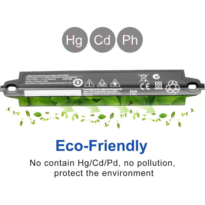 Акумулятор Exmate для Bose SoundLink III 330107 359498 330107A 359495 330105, Bose SoundLink Bluetooth Mobile Speaker II 404600 11.1V 2600mAh