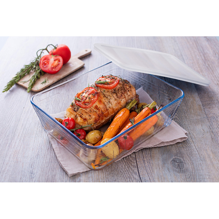 Форма з кришкою Pyrex Cook&Freez, 15х15 см (6797404)