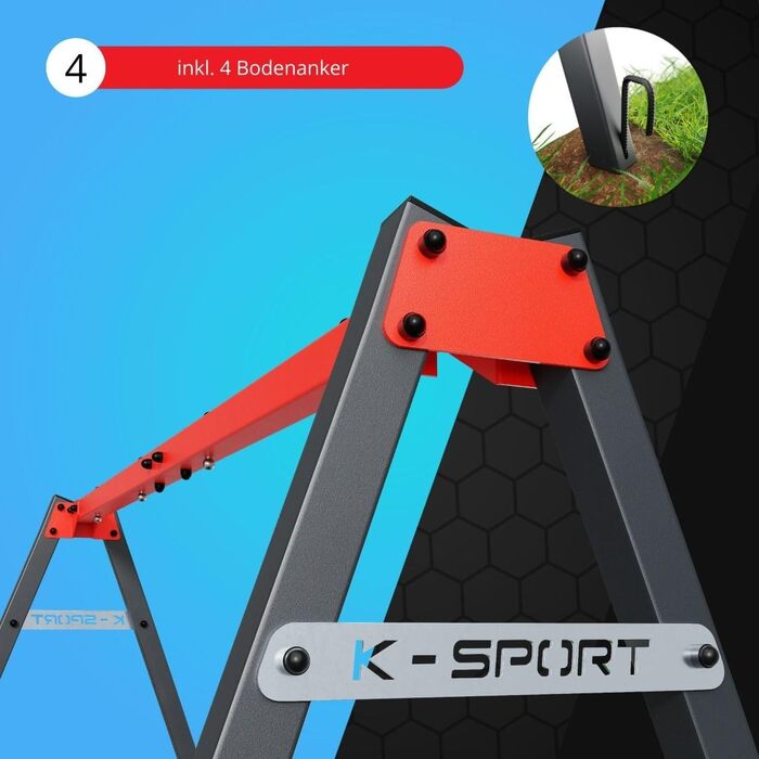 Подвійна гойдалка (метал) з лелечим гніздом та дитячою гойдалкою Рама гойдалки витримує навантаження до 150 кг Стабільна та безпеч