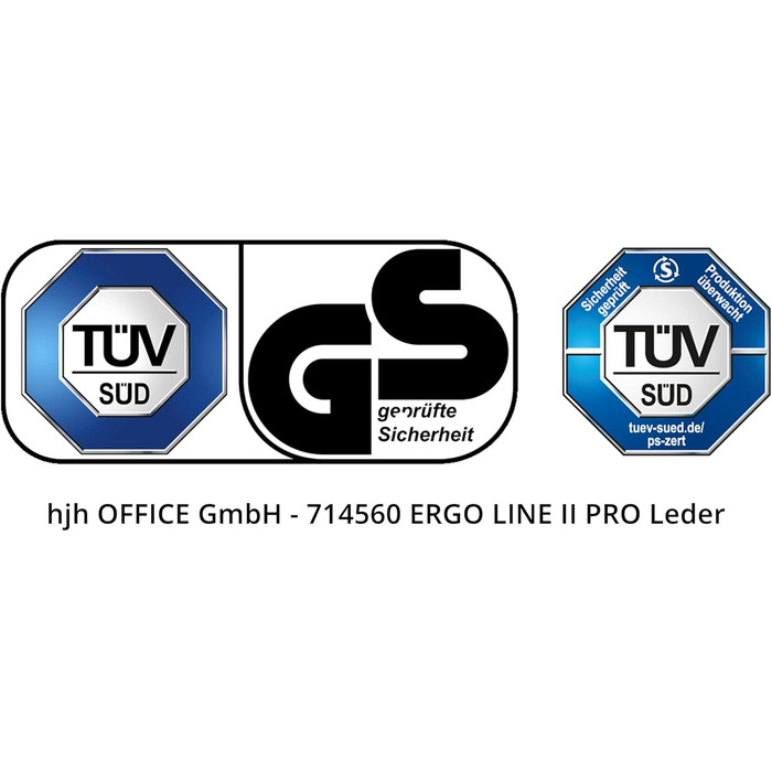 Офісне крісло Ergo LINE II PRO, 71 x 45 x 60 см, натуральна шкіра / алюміній, чорний