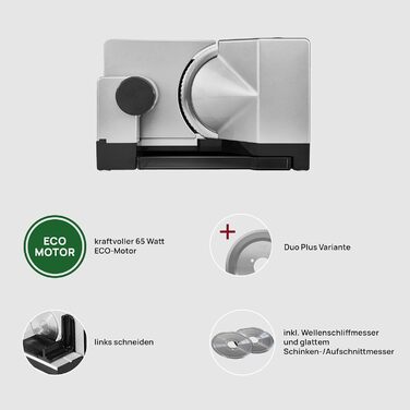 Електричний нарізувач їжі та хліборізка для лівшів, зроблено в Німеччині, 18