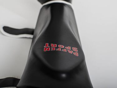 Захист гомілки та підйому PAFFEN SPORT PRO Thai Xtra високоякісний захист для тренувань з муай-тай, кікбоксингу, K1, MMA та суміжних бойових мистецтв, розмір M, чорний