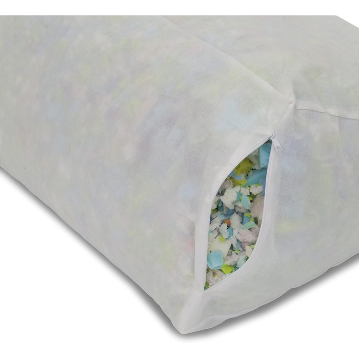 Подушка для спини Badum - Клиноподібна подушка для ліжка - 60 x 50 x 30 см - Подушка для книги, дивана, дивана, подушка для читання, подушка для читання, перегляду телевізора, чохол, який можна прати, регульована товщина