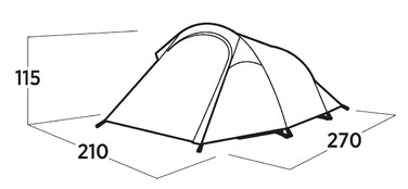 Намет тримісний Easy Camp Reindal 3 (120472)