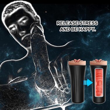 Mастурбатор YunJiaoon для чоловіків, реалістична вагіна